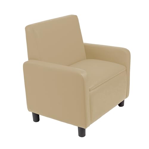 Image of FDP Kid Comfort Collective Modular Club Chair with Arms - Sand