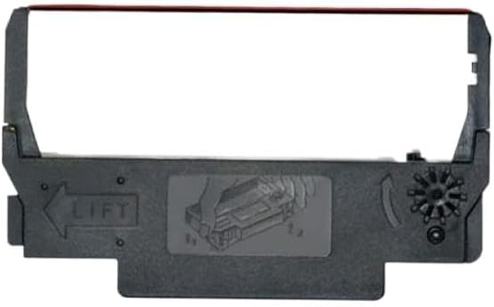 Ink Print Ribbon ERC30 ERC34 ERC38 Compatible with TM200 TM260 TM26711 TM270 TM300C TM300A TM300B TM30OD TM8O TM210 TM220 U370 M188B TMU200 Printer(BK R-Ribbon Rack)