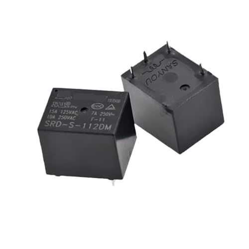 Relais de puissance 48V 4 pin SRD-S-148DM de remplacement pour circuit JQC HF3FF