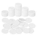 Material: hechas de material de polipropileno duradero, estas fichas de juego son resistentes, ligeras, impermeables y fáciles de limpiar, lo que hace que el proceso de limpieza después de un uso repetido sea más simple. Además, son resistentes a pequeños impactos y desgaste, y no se rompen ni decoloran fácilmente.