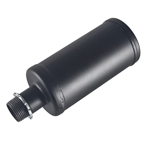 Image of Exhaust With Muffler For Predator 79cc 98cc 3HP For Coleman CT100U Mini bike Black