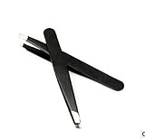 GUAngqi Professional Stainless Steel Slant Tip Tweezer - The Best Precision Eyebrow Tweezers For Your Daily Beauty Routine
