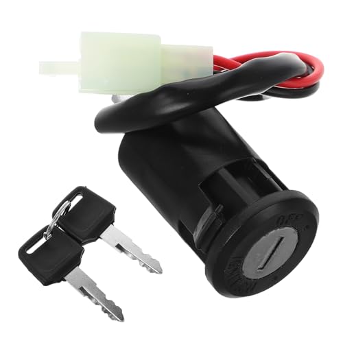 Alasum ATV Ignition Switch with Key 2-Wire Electric Starter Ignition