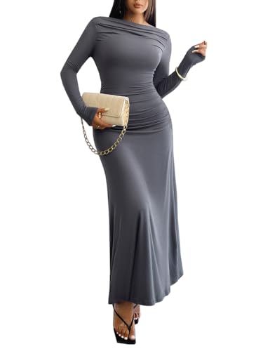 Robe maxi formelle Krumba en viscose pour invitée de mariage