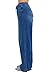 Judy Blue Women's High Rise Featherweight Drawstring Waist Wide Leg Palazzo Jeans (Medium Blue, 7)