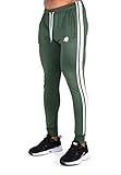 Gorilla Wear - Riverside Track Pants - Grün - Bodybuilding Sport Alltag Freizeit mit Logo Aufdruck leicht und bequem für optimale Bewegung aus Polyester Elasthan, XL