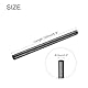 QUARKZMAN 2er Pack Carbonfaserstab, 10mm x 150mm für RC Flugzeug DIY Werkzeug Flügelrohr Quadcopter Arm