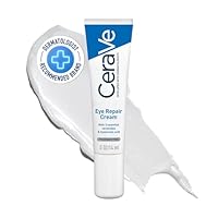 CeraVe Eye Repair Cream 14ml, Reduces the Look of Dark Circles + Puffiness, Moisturiser Cream Helps Restore the Protective Skin Barrier, Hyaluronic Acid + Ceramides, Fragrance Free + Non-Comedogenic