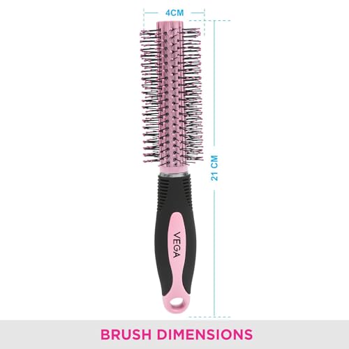 Vega Premium Collection Hair Brush - Round & Curl E4-RB 1 Pcs