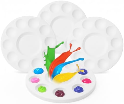 Mr. Pen- 4 Pack Paint Tray Palettes, Kids' Plastic Paint Holder, ...