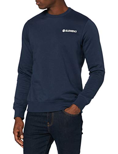 Element Blazin Chest - Felpa Da Uomo Felpa, Uomo, Eclipse Navy, S