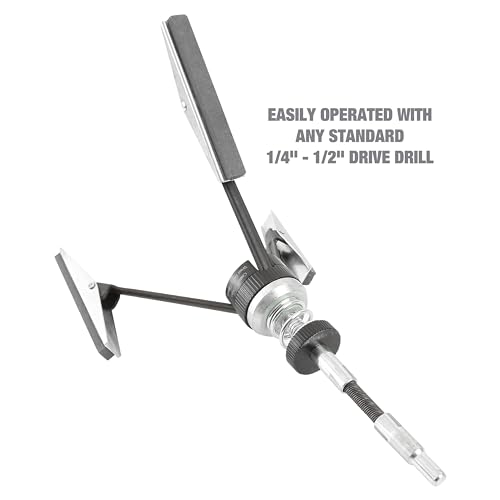 Oemtools 25041 Adjustable Engine Cylinder Hone Deglazer, Honing Tool With 3 Medium Grit 4 Inch Stones thumb #2