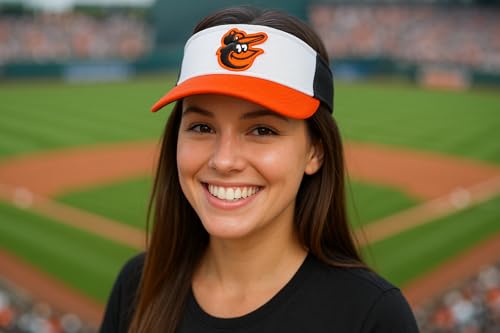 Visera oficial Baltimore con logo bordado ajustable miniatura 4