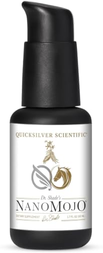 Quicksilver Scientific NanoMojo - Male-Specific Endurance Elixir & Energy Boost Support - 19 Herbs Including Epimedium for Men Rhodiola Extract Herbal Ginseng and Adaptogenic Herbs (1.7oz / 50ml)