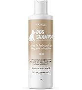 Aquableu’s Natural Dog Shampoo – Sweet Honey and Colloidal Oatmeal – Safe and Effective for Dogs ...