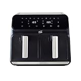 Neo Black Dual Twin Zone Double Drawer Electric Air Fryer 8.5L Digital Instant Kitchen Grill Oven 1700W Healthy Frying Cooker Cooking Low Fat Oil Free - Image 1