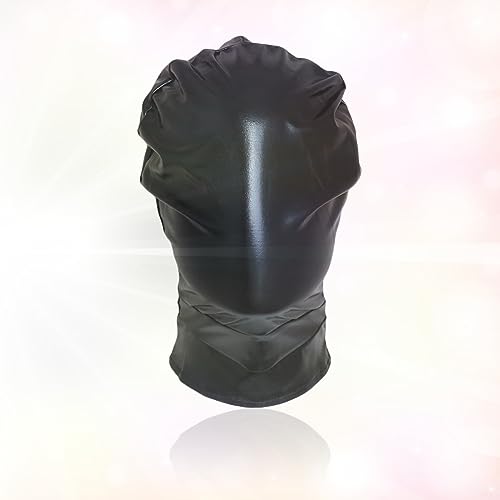 HUNTVE Máscara completa punk gótico, capucha de cuero personalizada, casco completo Carnaval Accesorios de disfraces Cosplay