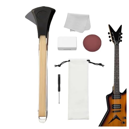 Guitar Bow, De Guitarra Pickaso | Cola de caballo De Doble Cara Integrado | Portátil De De, Kit De De Guitarra De Para Juego De Guitarra, Rendimiento