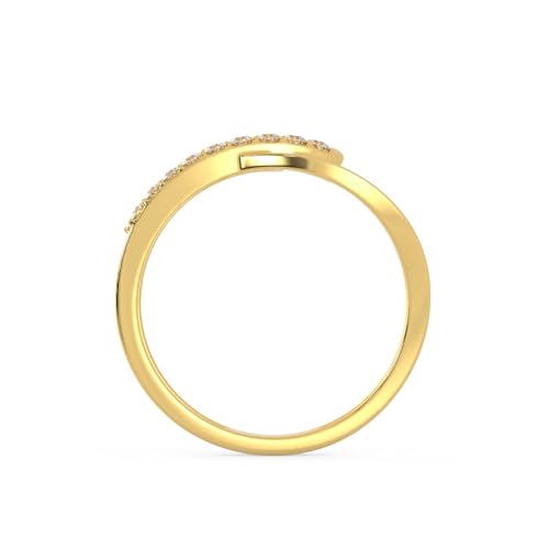 Malabar Gold & Diamonds Gold Ring for Women 22 K | Gold Ring for Women 22k Gold Pure | 22 Kt (916) BIS Hallmark Certified Pure Gold Ring for Birthday, Engagement, Anniversary &... - Image 3