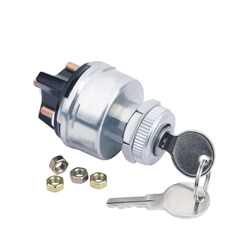 Interruptor de encendido universal 12V con 4 posiciones para control total en camiones 2