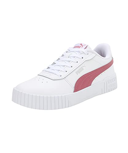 Image of Puma Womens Carina 2.0 White-Dusty Orchid-Silver Sneaker - 5 UK (38584906)