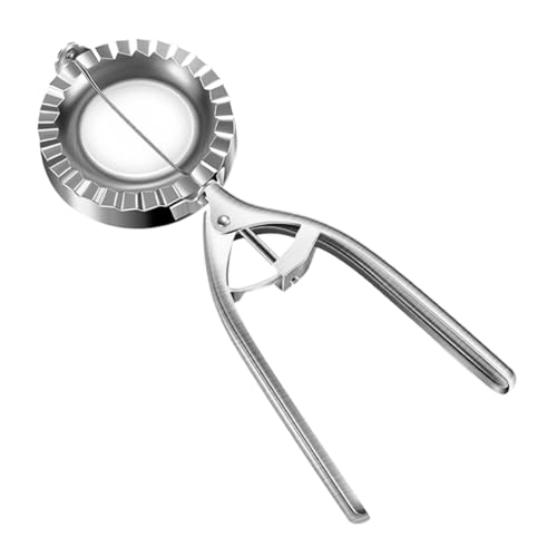 Cabilock Dumpling Maker Presser Dough Presser Mould for Dumpling Stainless Steel Perfect for Home