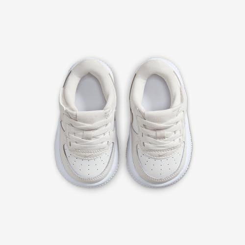 Nike Force 1 Low EasyOn Baby/Toddler Shoes (FN0236-006, Phantom/Summit White/Echo Pink)4