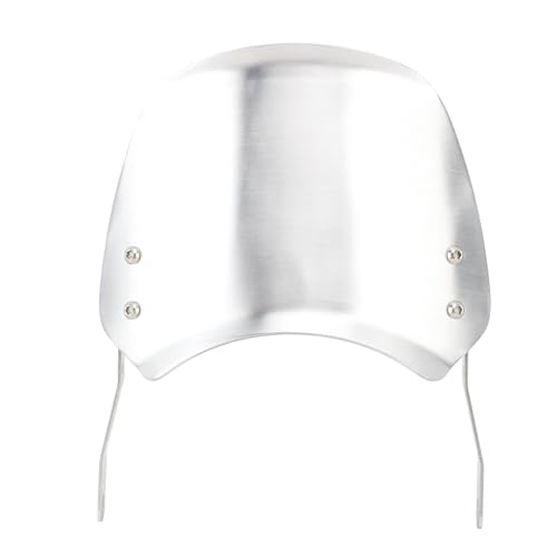Pare-brise de moto en aluminium universel pour phares ronds de 6,5 à 9,45 pouces