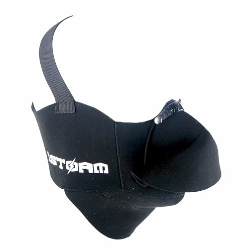 Motorcycle Snowmobile Snowboard Ski Face Mask Anti Fog Breath Deflector Black