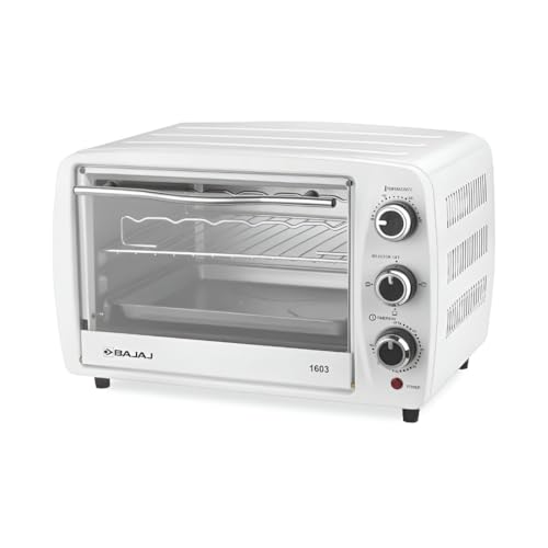 Bajaj Majesty 1603 T 16-Litre Oven Toaster Grill (White)