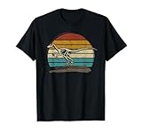 Velociraptor Dinosaurier Dino Sklet Deco Retro Vintage T-Shirt