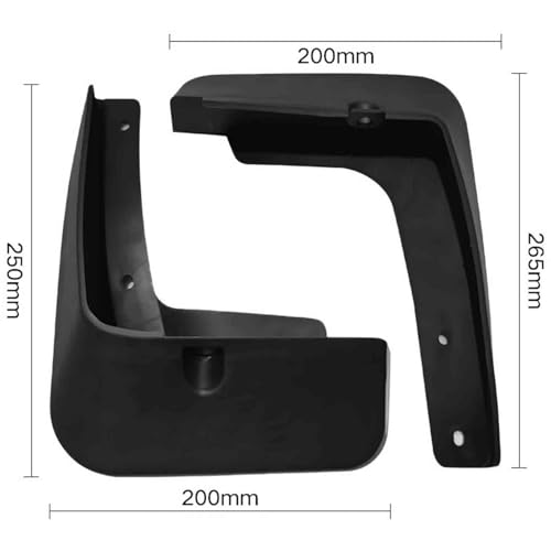 Salpicaduras de vehículos KIA Optima K5 2015-2019: guardabarros con protección de impacto 4