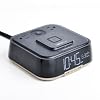 CubieTrio - Magnetic Wireless Charging Alarm Clock with Outlets and USB-C Ports
