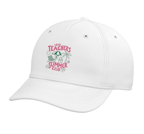 Tired Teachers Summer Club Beach Relaxation Last Day School Adjustable