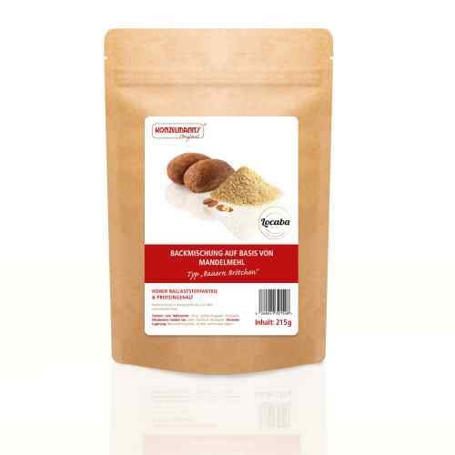 Konzelmann’s Original - 215g Keto Bauern Brötchen Backmischung - Mit dem hohen Anteil an Protein und Ballaststoffen sind unsere Brötchen ein wahrer Star in der ketogenen Küche Cover