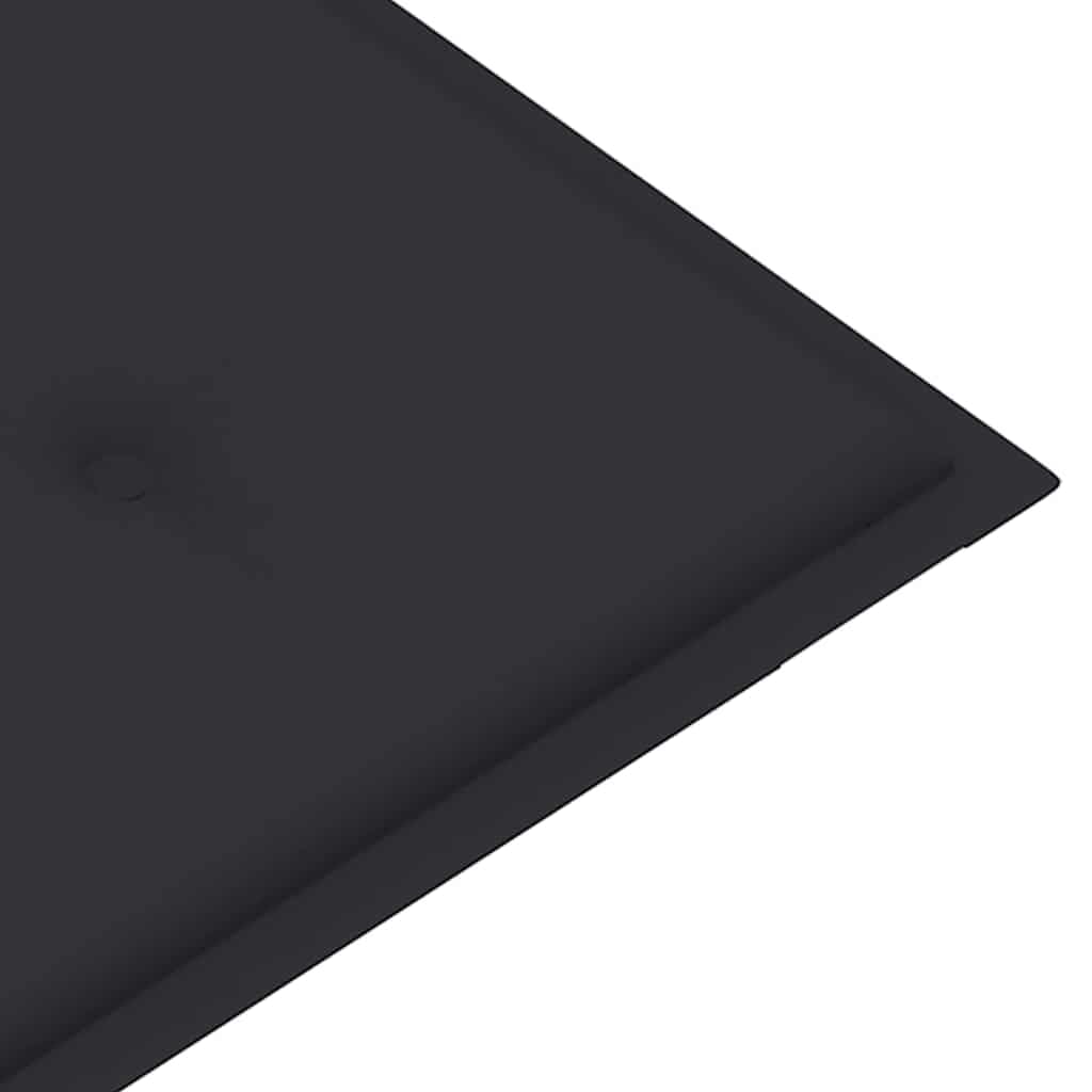Banco de jardín apilable de 128,5 cm de madera maciza de teca, secado técnico y finamente pulido para una textura suave, ideal para jardín, patio o patio