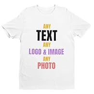 Personalised T Shirt - You Choose Whats On it ! - Any Photo Text Logos etc - Use Amazons Customisation Tool Using The Customise Button and Let the creative juices start flowing SIZE Information To Fit Chest (inches) Small 36-38" Medium 40" Large 42" ...