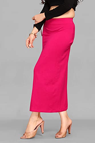 Image of Side Rope Saree Shapewear, Petticoat, Skirts for Women Polylycra Saree Shaper for Saree Dress