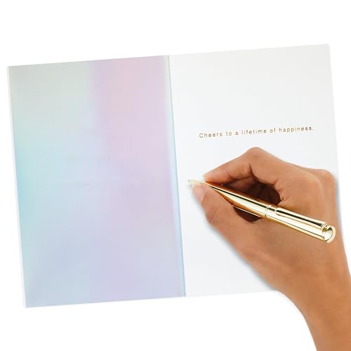 Hallmark 5RZH1308 Signature Wedding Card, Bridal Shower Card thumb #4