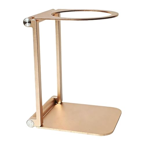 FLCPJGV Coffee Machine Bracket Base para Dripper de Café Soporte Plegable para Espresso Accesorio Portátil y de Aluminio Adecuado para Amantes del
