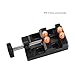 Mini Vise Aluminum Alloy Milling Clamping Table | 4 Grooves for Drilling/Carving/Woodworking | 5.3cm Clamp Length | All - Metal Forged Jaw Tools