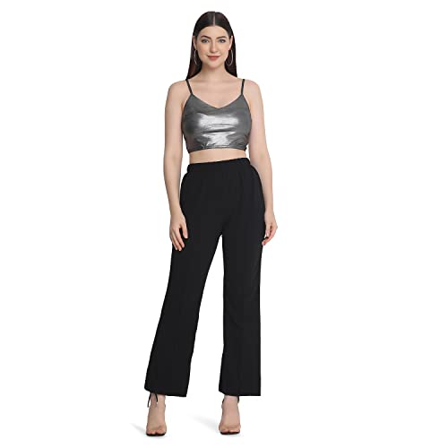 Image of GRECIILOOKS Women's High-Waisted Trousers | Korean Style Pants