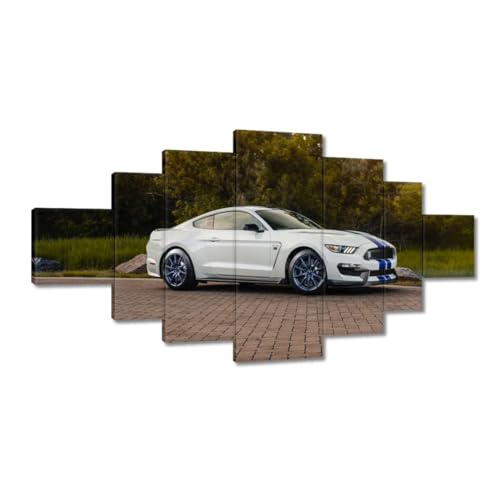 Grand tableau voiture de sport pour habiller un grand mur vide 200x100 cm