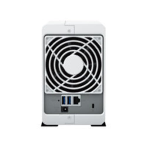 DS223j - Discstation NAS a 2 bay (Realtek RTD1619B, 4 core, 1,7 GHz, 1 GB DDR4 Ram 1 porta LAN RJ-45 1 GbE) da 4 TB con 2 dischi rigidi da 2 TB