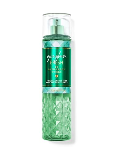 Image of Bath and Body Works Gingham Fresh Fine Fragrance Mist |236 ml / 8 fl oz |Fine Fragrance Mist|Fresh Fragrance|For Women