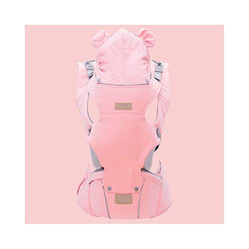 ZSLD Heupzitje De babydrager, ergonomische, ademende, zachte babyrugzak met winddichte kap, voor zuigelingen en peuters…