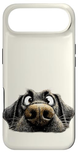Black Labrador 'Schmoozing' X}zP[X iPhone Air p