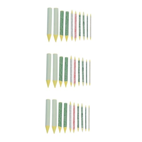 Tortillons en papier coloré OSALADI pour estompe pastel de 30 pièces