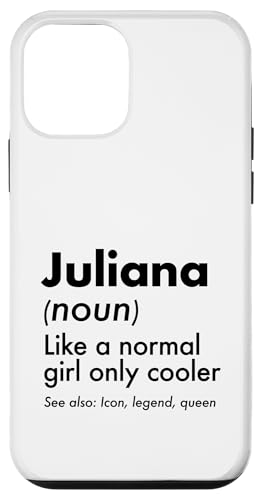 Juliana Like A Normal Girl Only Cooler Queen ���O �X�}�z�P�[�X iPhone 12 mini �p