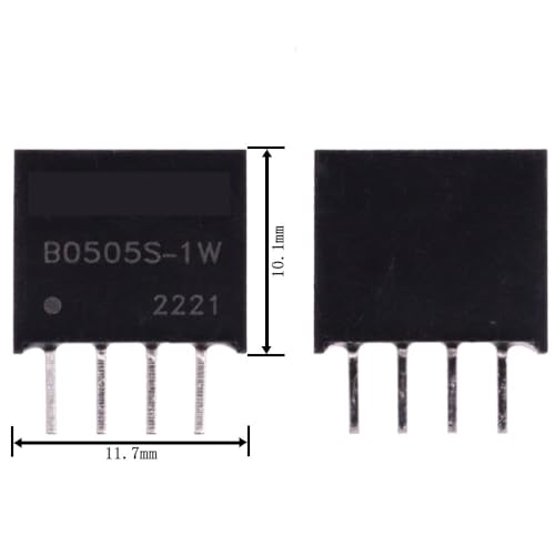 Module B0505S-1W convertisseur CC CC 5V isolation 1000VDC SIP4 - 7